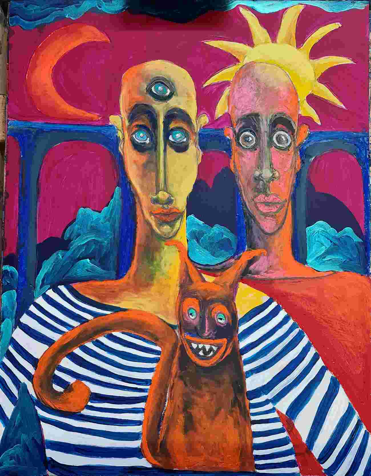  peintures-contemporaines-gautier- Artiste peintre Saint Raphael, F.Gautier