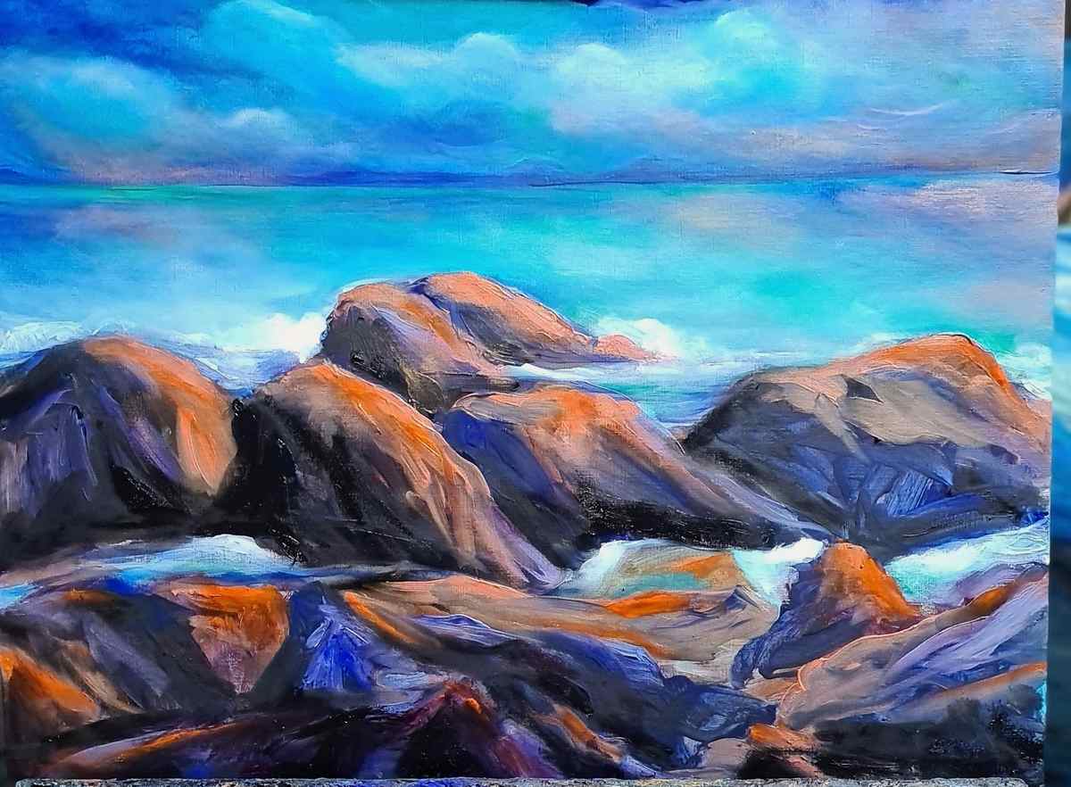  peintures-contemporaines-gautier- Artiste peintre Saint Raphael, F.Gautier