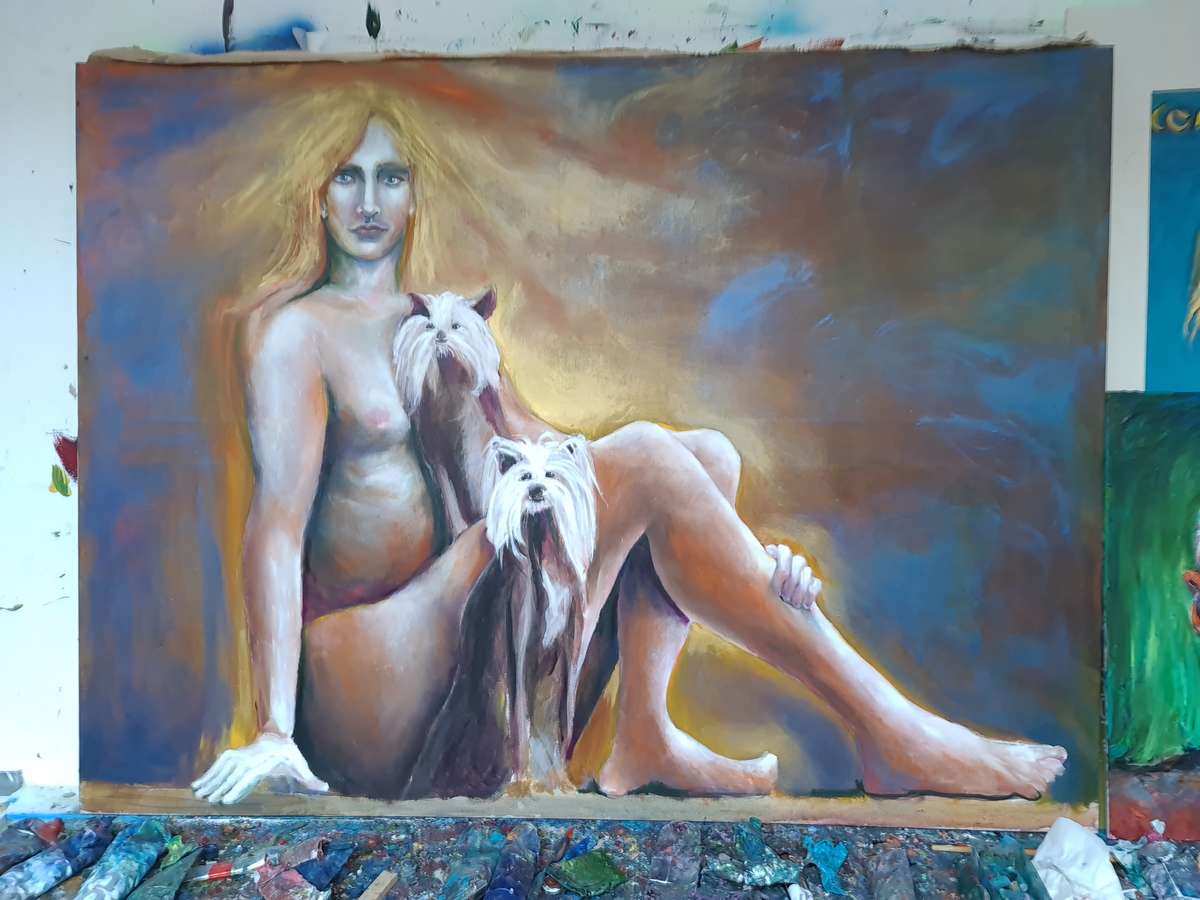  peinture-contemporaine-gautier- Artiste peintre Saint Raphael, F.Gautier