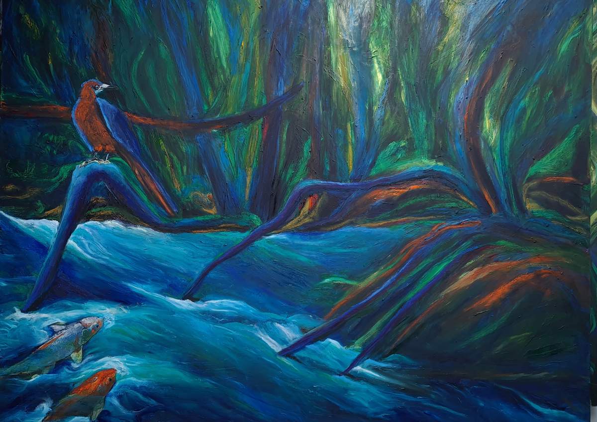  peinture-contemporaine-gautier-  Artiste peintre Saint Raphael, F.Gautier