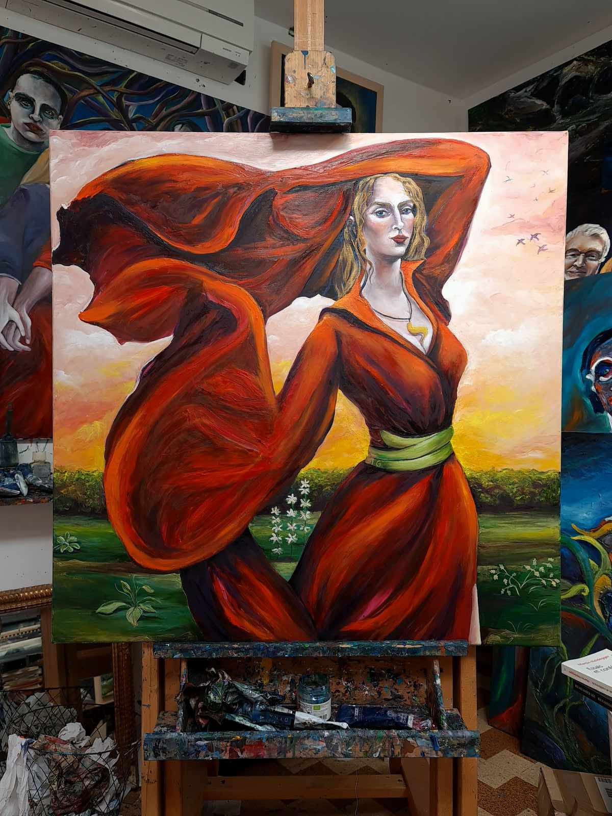  peinture-contemporaine-gautier-  Artiste peintre Saint Raphael, F.Gautier