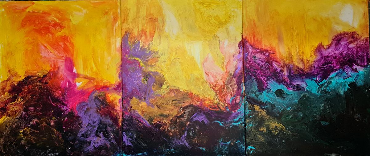 peinture-contemporaine-gautier-Artiste peintre Saint Raphael, F.Gautier