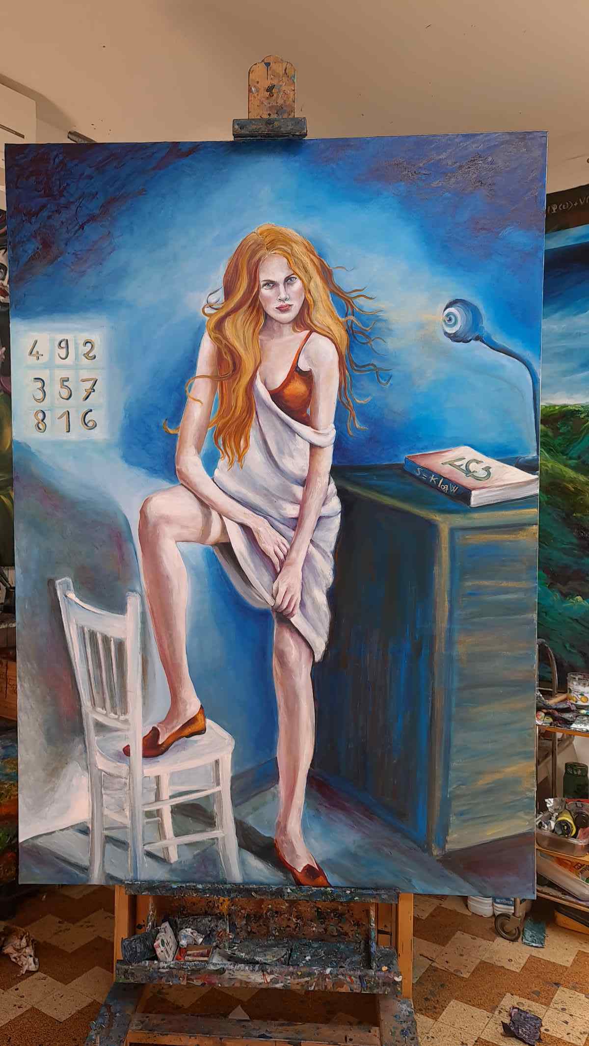  peinture-contemporaine-gautier-  Artiste peintre Saint Raphael, F.Gautier