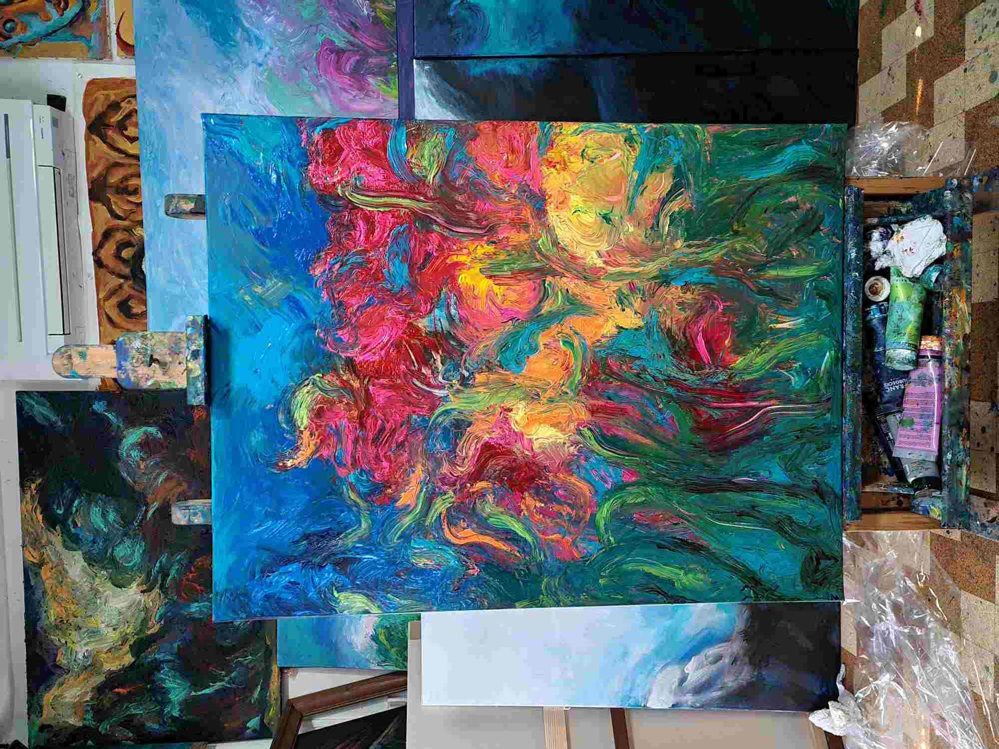   tableaux-contemporains-gautier-Saint Raphael, Florence Gautier.fr