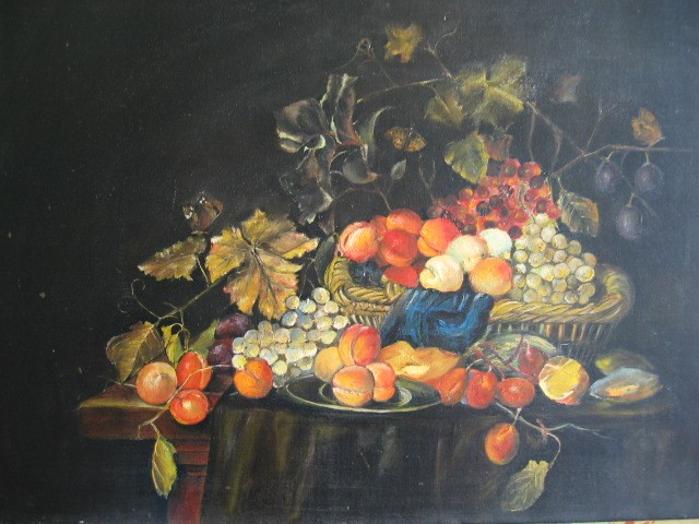 Nature morte,Acrylique sur toile,50X60,artiste peintre expressionniste 
Florence Gautier.